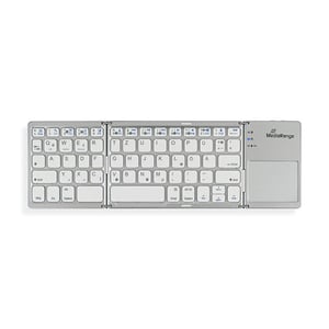 MediaRange MROS133 tangentbord för kontoret, Bluetooth, QWERTZ, silver