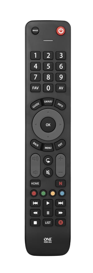 One For All Advanced Evolve TV Remote Control: Press the Infrared Buttons