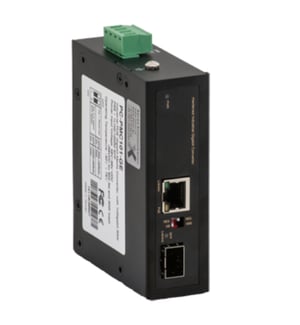 Barox PC-HPMC101-GE konwerter sieciowy 1000 Mbit/s Czarny