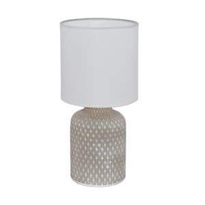 EGLO 97774 Tischlampe E14 40 W LED Grau, Weiß