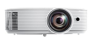 Optoma X309ST Short-Throw Projector, 3700 ANSI lumens, DLP, XGA (1024x768), 3D Compatible, White