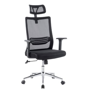 Techly ICA-CT MC021 snurrstol Klädd sits Ryggstöd i nät