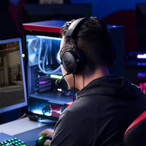 HyperX Cloud Alpha – zestaw słuchawkowy do gier (czarno-czerwony)