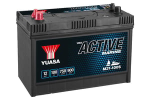 Yuasa M31-100S akumulator samochodowy 100 Ah 12 V 750 A Morski