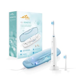 Eta ETA470790000 szczoteczka elektryczna Dorosły Soniczna szczoteczka do zębów Biały