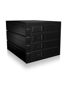 ICY BOX IB-564SSK 3x 5.25" Storage Drive Tray, Black