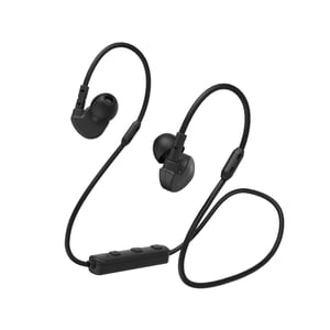 Hama Freedom Athletics Wireless In-Ear Headset for Calls/Music via Bluetooth, Black