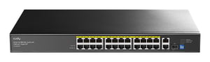 Cudy FS1026PS1 przełącznik sieciowy Nie zarządzany Gigabit Ethernet (10/100/1000) Obsługa PoE Czarny