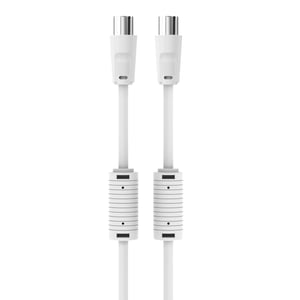 Sinox SXV09203 kabel koncentryczny 3 m Biały