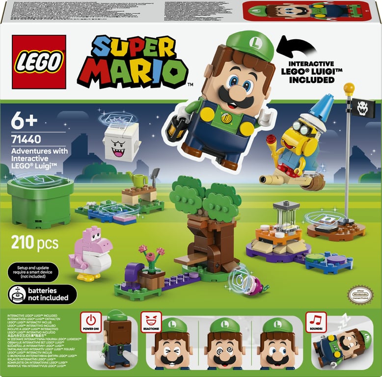 LEGO Super Mario Przygody z interaktywną figurką ® Luigi™