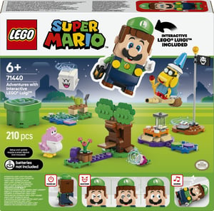 LEGO Super Mario Przygody z interaktywną figurką ® Luigi™