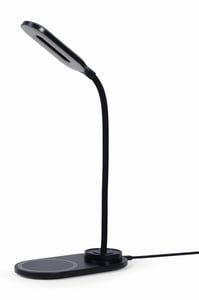Gembird TA-WPC10-LED-01-MX bordslampa Svart, Vit