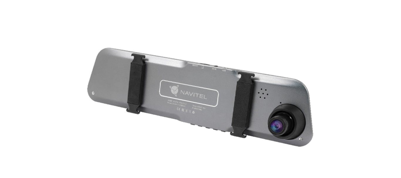 Navitel MR155 NV rejestrator Full HD Bateria, Zapalniczka Szary