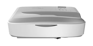 Optoma ZU500USTe 5000 ANSI-lumen DLP WUXGA (1920x1200) Ultra-Short-Throw Projector, 3D Compatible, White