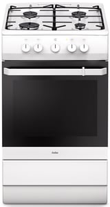 Amica SHM5841W Freestanding Stove Electric Gas White