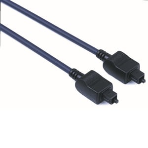 Hama 00205131 1.5 m Toslink Audio Cable, Black