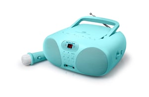 Muse MD-203 KB przenośny system stereo Analogowy FM Niebieski