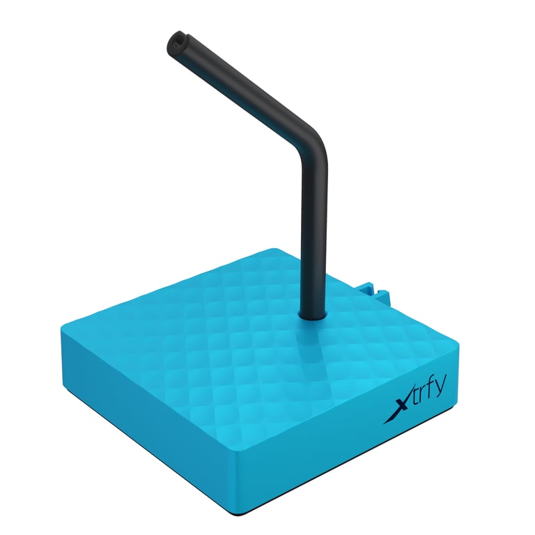 CHERRY XTRFY B4 Biurko Uchwyt na kabel Niebieski 1 szt.