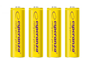 Esperanza EZA104Y batteri för hemmabruk Uppladdningsbart AA-batteri av nickel-metallhydrid (NiMH)