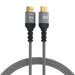 EFB Elektronik HDMI-21-00001 kabel HDMI 0,5 m HDMI Typu A (Standard) Czarny, Szary