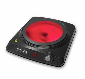 Brock Electronics HPI 3001 BK płyta kuchenna Czarny Blat 1 stref(y)