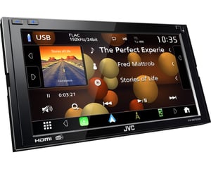 JVC KW-M875DBW radio samochodowe Czarny Wi-Fi 180 W Bluetooth