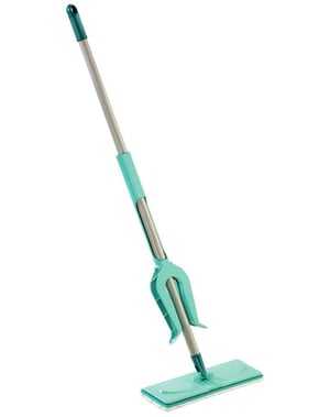 Leifheit 57023 Aluminum Fiber Mop, Turquoise