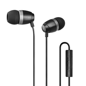 Edifier P210 Wired In-Ear Headset for Calls/Music, Black