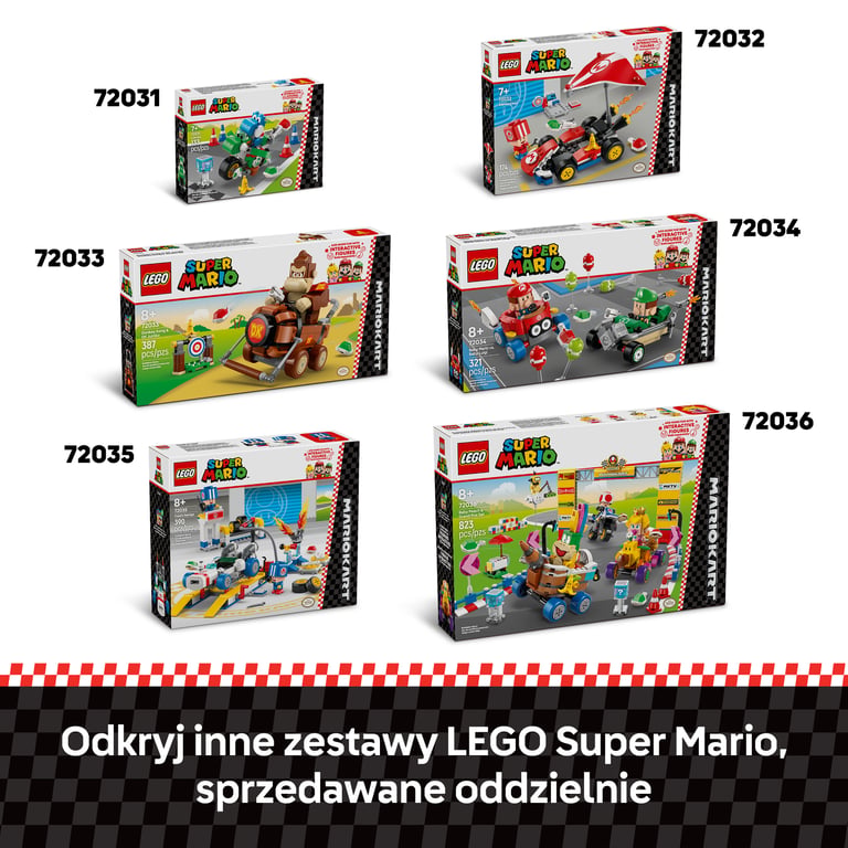 LEGO Super Mario Mario Kart™ – Zestaw Baby Peach i Grand Prix
