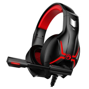 Marvo Scorpion Kopfhörer-Set, kabelgebunden, Gaming-Kopfbügel, schwarz