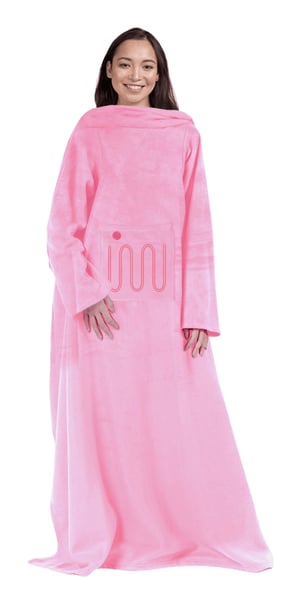 Mad Monkey 2000119 Electric Blanket Electrically Heated Blanket Pink Fleece