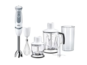 Braun MultiQuick 5 MQ5245WH Stabmixer 1,25 l Stabmixer 1000 W Grau, Weiß