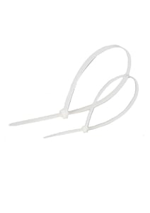 Lanview LVT551015 Cable Tie, Peel-Off Cable Tie, Nylon, White, 100 pcs.