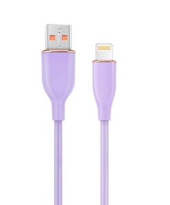 Gembird CC-USB2S-AM8PM-1.5M-P 1.5 m Lightning Cable, Purple
