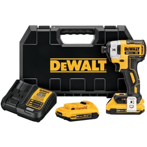 DeWALT DCF887D2-QW eldriven skruvdragare 1/4" 3250 varv/min Svart, Gul 20 V