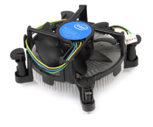 Intel E97379-003 system chłodzenia komputerów Procesor Chłodnica powietrza Aluminium, Czarny