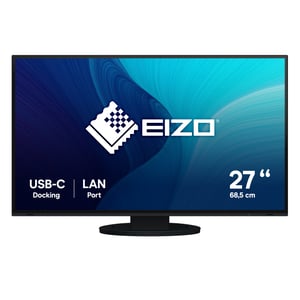 EIZO FlexScan EV2795-BK monitor komputerowy 68,6 cm (27") 2560 x 1440 px Quad HD LCD Czarny