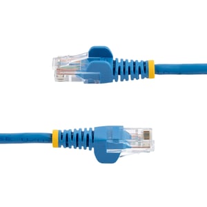 StarTech 45PAT1MBL kabel sieciowy Niebieski 1 m Cat5e U/UTP (UTP)