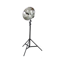 Continuous lighting for a photography studio