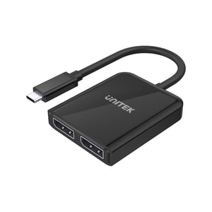 UNITEK V1407A zewnętrzna karta graficzna usb Czarny