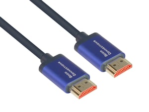 Alcasa 4521-SF005B 0.5 m HDMI Cable, HDMI Type A (Standard), Blue