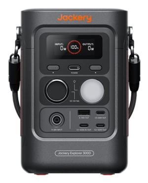 Jackery Explorer 300D przenośne stacja zasilająca 4 Litowo-żelazowo-fosforanowy (LiFePO4) 15000 mAh 140 W 2,5 kg
