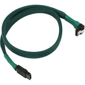 Nanoxia SATA - SATA, 0.45 m SATA cable, 7-pin, Green