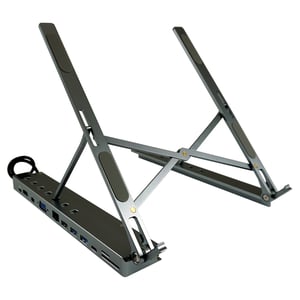 LC-Power LC-HUB-C-MULTI-STAND stojak na laptop Podstawka na notebooka Antracyt