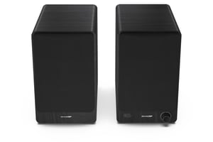 Sharp Bookshelf Speakers 2-drożny Czarny Przewodowy i Bezprzewodowy 60 W
