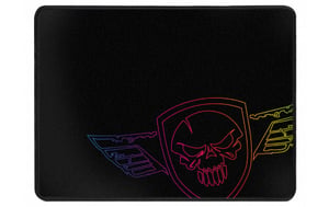 Spirit of Gamer Darkskull – XL Gaming-Mauspad Schwarz, Blau, Rot, Gelb