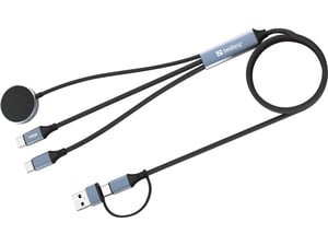 Sandberg 441-69 USB-Kabel 1,2 m USB A/USB C Schwarz