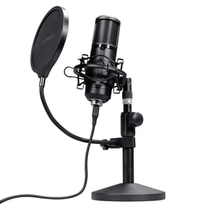 Trust GXT 269 Emita II Schwarz Studiomikrofon