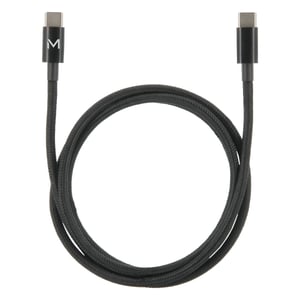 Mobilis 001389 kabel USB USB 2.0 1 m USB C 0,48 Gbit/s 100 W Czarny
