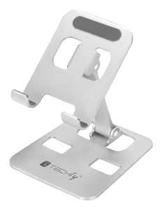 Techly I-SMART-STAND11 Halterung Passive Halterung Mobiltelefon/Smartphone, Tablet/UMPC Aluminium